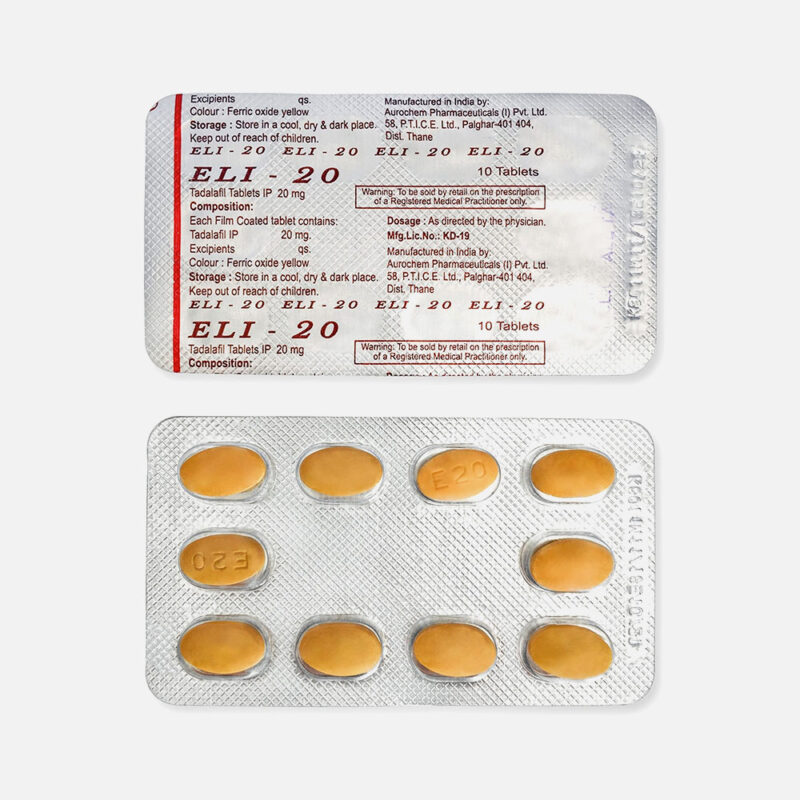 Eli Tadalafil Tablet